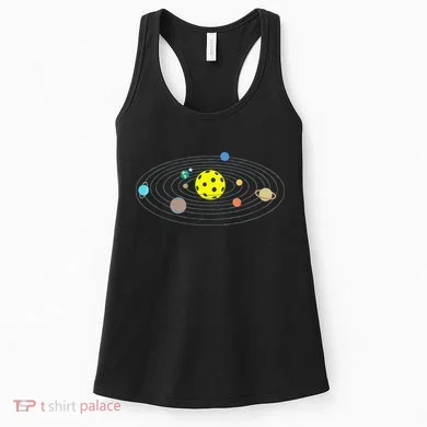 Pickleball Solar System Women's Tank Top