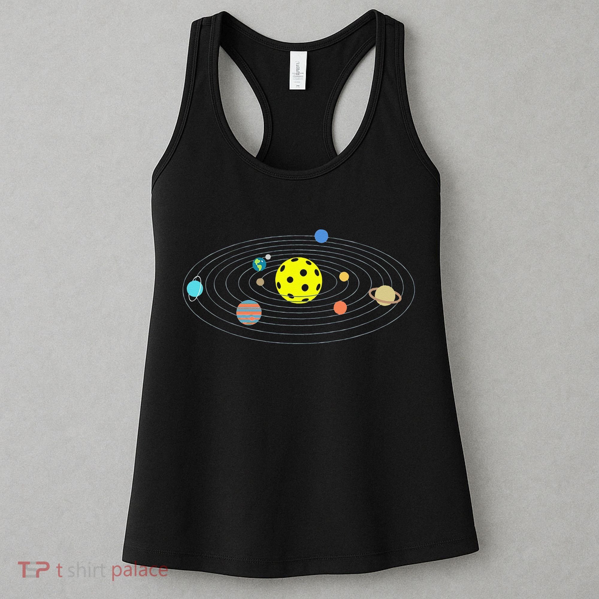 Pickleball Solar System Women's Tank Top