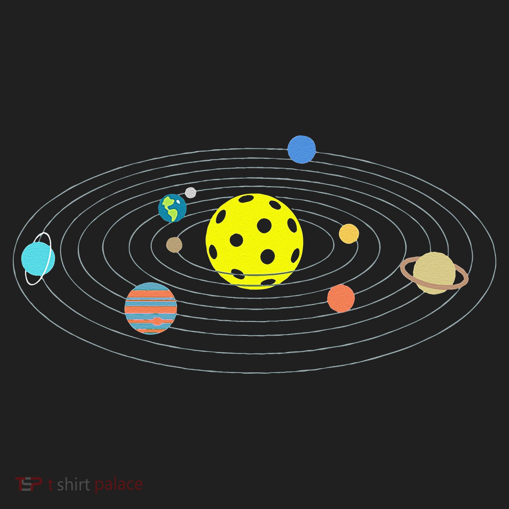 Pickleball Solar System Hat