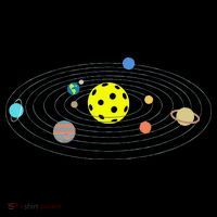 Pickleball Solar System Kids Long Sleeve Shirt thumb 2