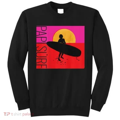 Papi Surf Sunset Surfboard Sweatshirt