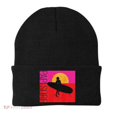 Papi Surf Sunset Surfboard Beanie