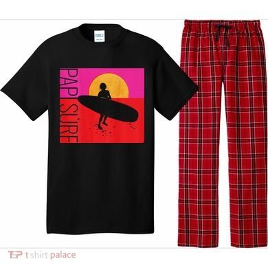 Papi Surf Sunset Surfboard Pajama Set