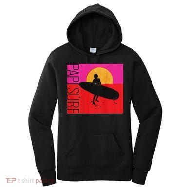 Papi Surf Sunset Surfboard Women's Hoodie