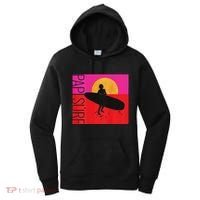Papi Surf Sunset Surfboard Women's Hoodie thumb 0