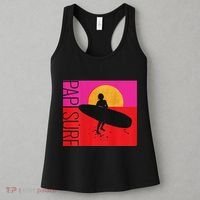 Papi Surf Sunset Surfboard Women's Tank Top thumb 3