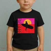 Papi Surf Sunset Surfboard Toddler T-Shirt thumb 2