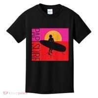 Papi Surf Sunset Surfboard Kids T-Shirt thumb 0