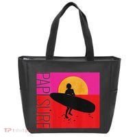 Papi Surf Sunset Surfboard Tote Bag thumb 0