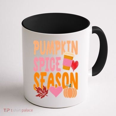 Pumpkin Spice Season Coffee Mug back