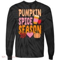 Pumpkin Spice Season Tie-Dye Long Sleeve Shirt thumb 0