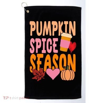 Pumpkin Spice Season Golf Towel