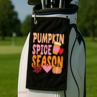 Pumpkin Spice Season Golf Towel thumb 2
