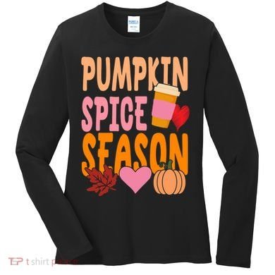 Pumpkin Spice Season Women's Long Sleeve Shirt