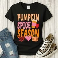 Pumpkin Spice Season Women's T-Shirt thumb 3