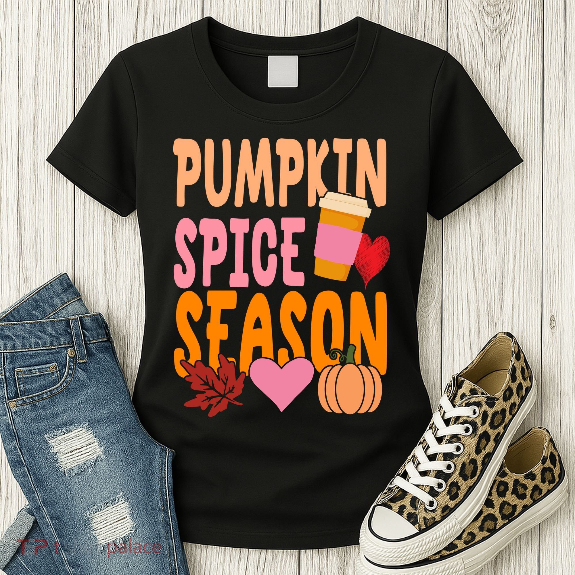 Pumpkin Spice Season Women's T-Shirt