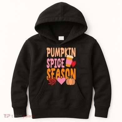 Pumpkin Spice Season Kids Hoodie
