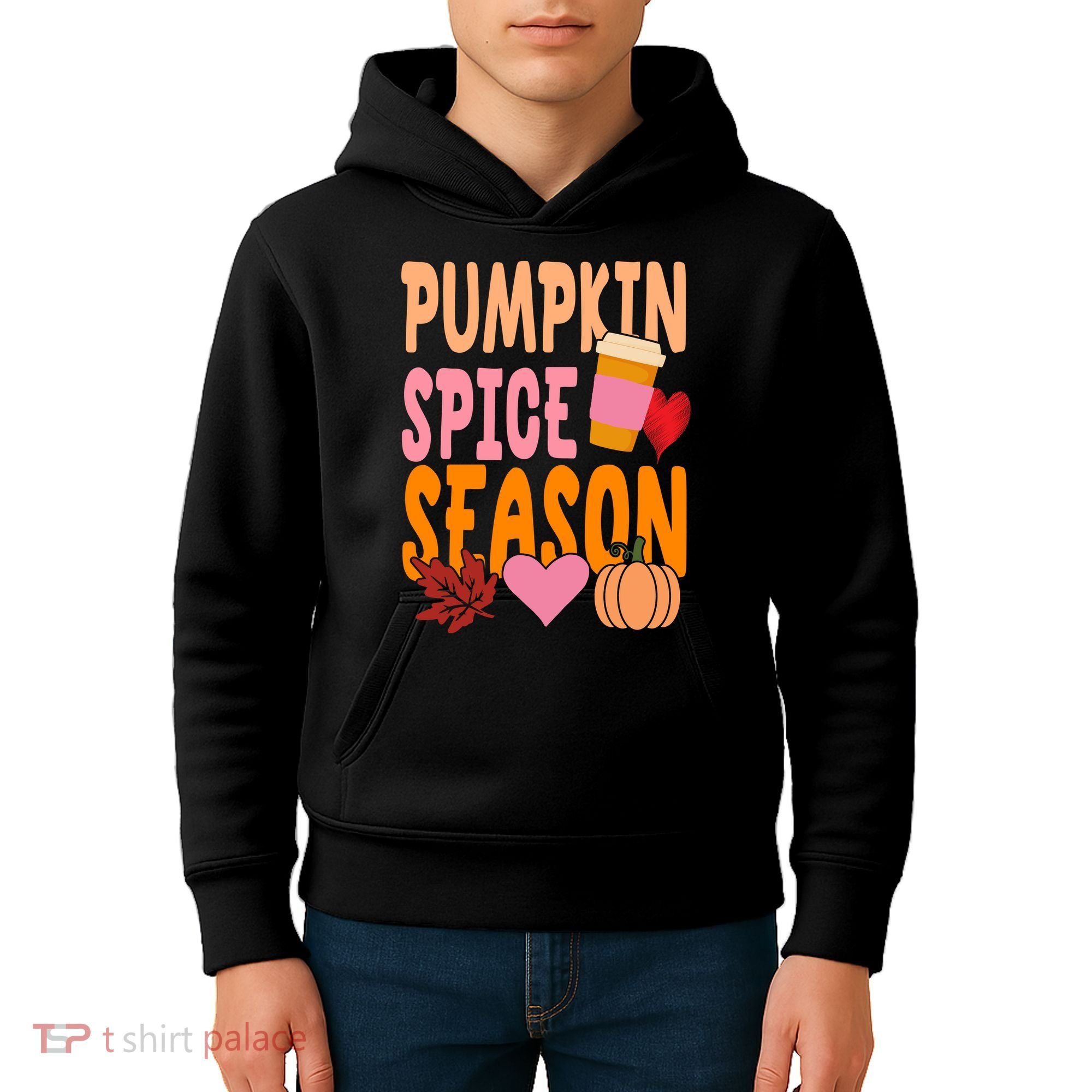 Pumpkin Spice Season Kids Hoodie