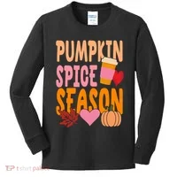 Pumpkin Spice Season Kids Long Sleeve Shirt thumb 0