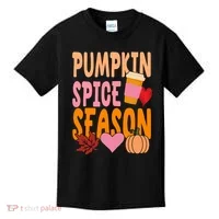 Pumpkin Spice Season Kids T-Shirt thumb 0