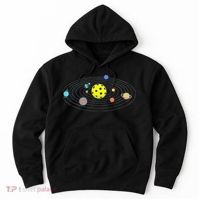 Pickleball Solar System Hoodie