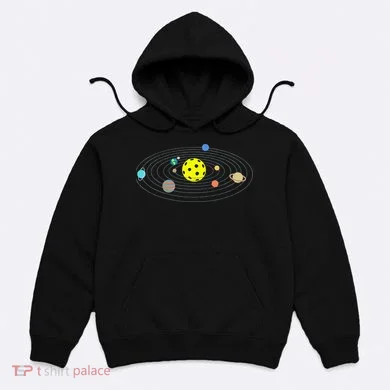 Pickleball Solar System Hoodie