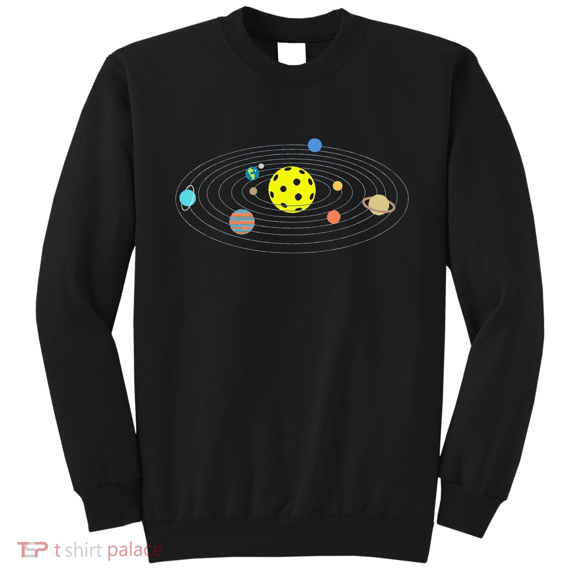 Pickleball Solar System Sweatshirt
