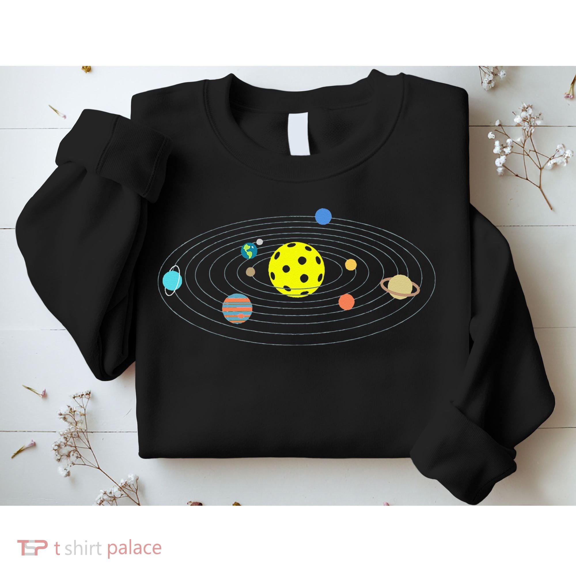 Pickleball Solar System Sweatshirt