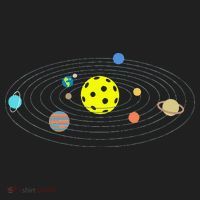 Pickleball Solar System Beanie thumb 2