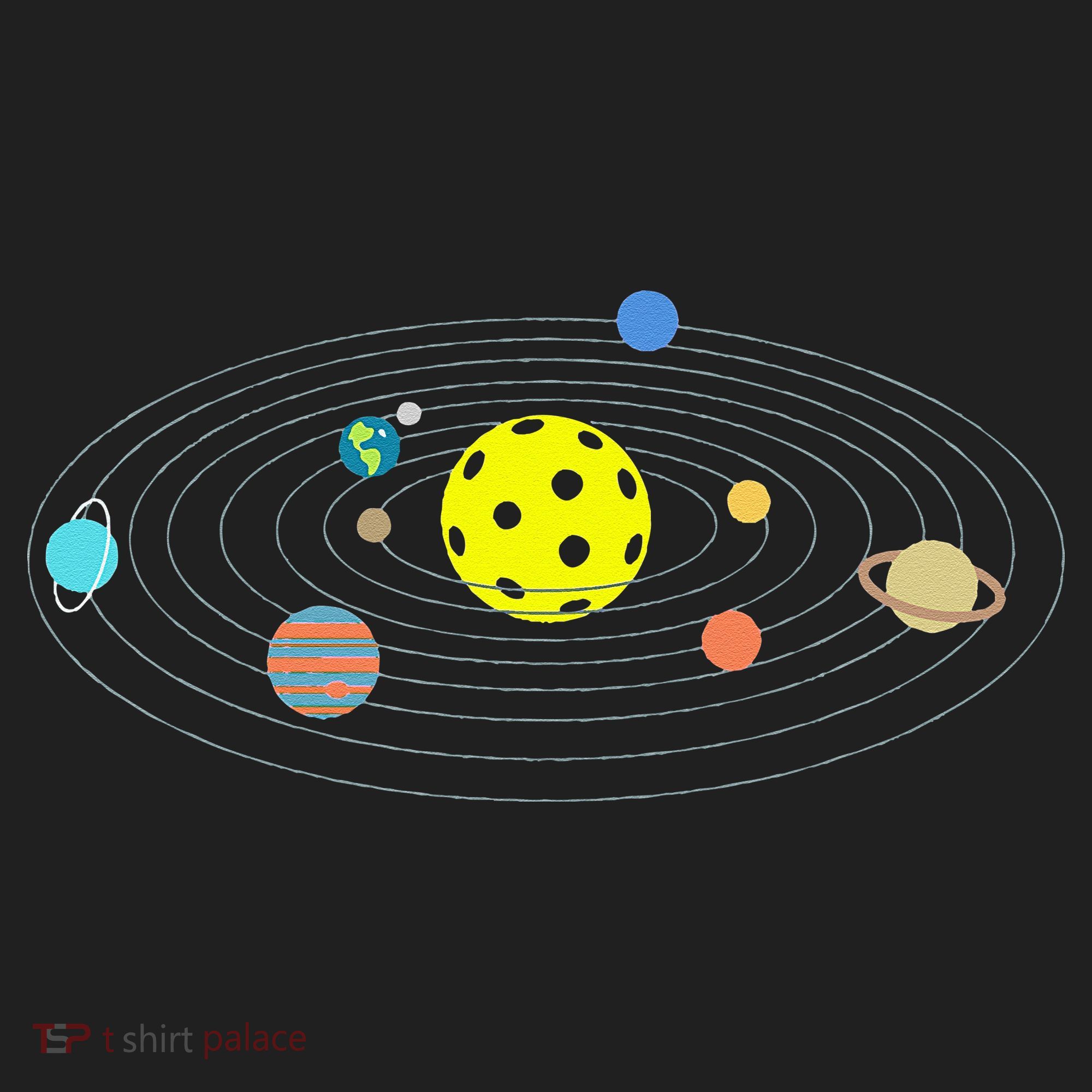 Pickleball Solar System Hat