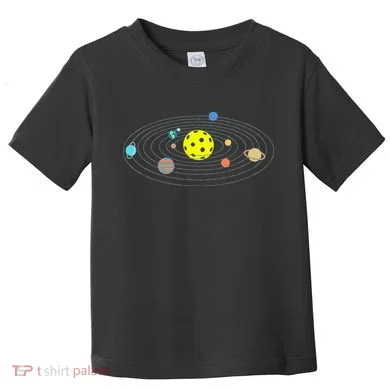 Pickleball Solar System Toddler T-Shirt