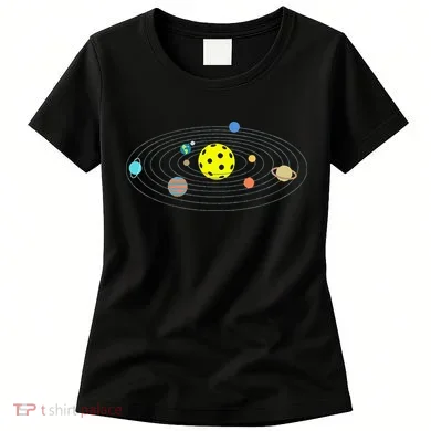 Pickleball Solar System Women's T-Shirt