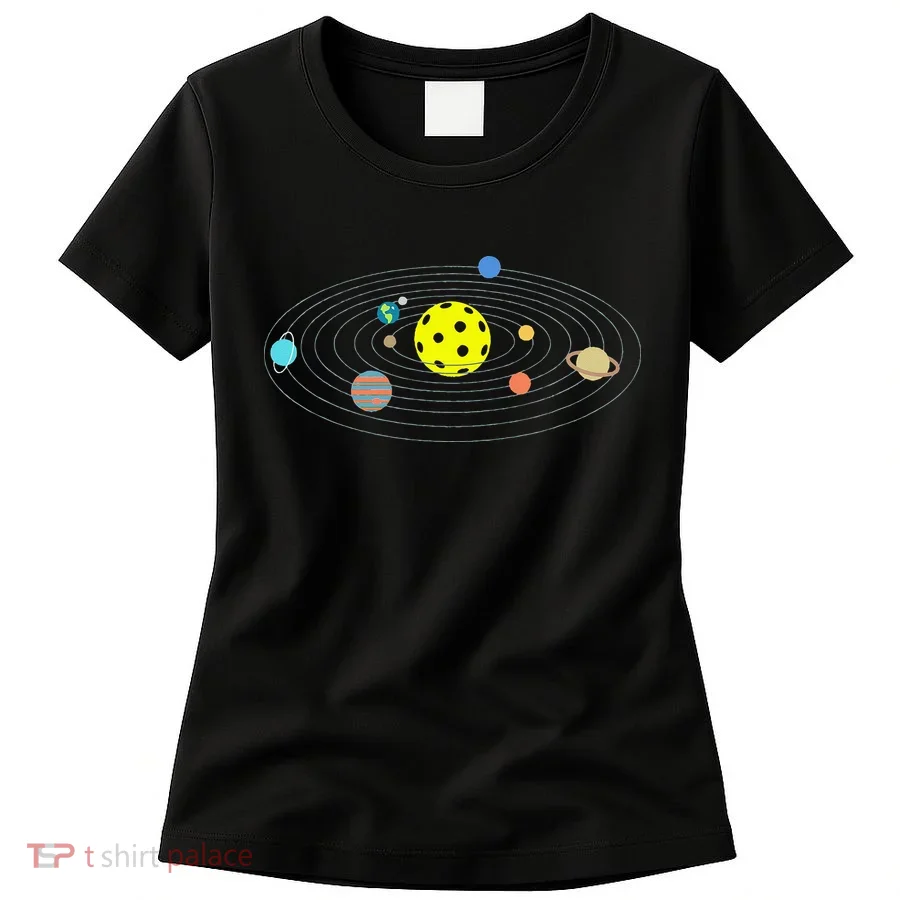 Pickleball Solar System Women's T-Shirt