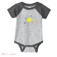 Pickleball Solar System Infant Baby Jersey Bodysuit thumb 0