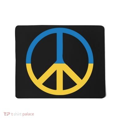 Peace Sign Stand With Ukraine Supporting Ukrainians Mousepad