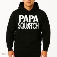 Papa Squatch Shirt Gifts For Dad Sasquatch Bigfoot Hoodie thumb 2