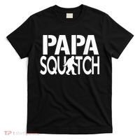 Papa Squatch Shirt Gifts For Dad Sasquatch Bigfoot T-Shirt thumb 0