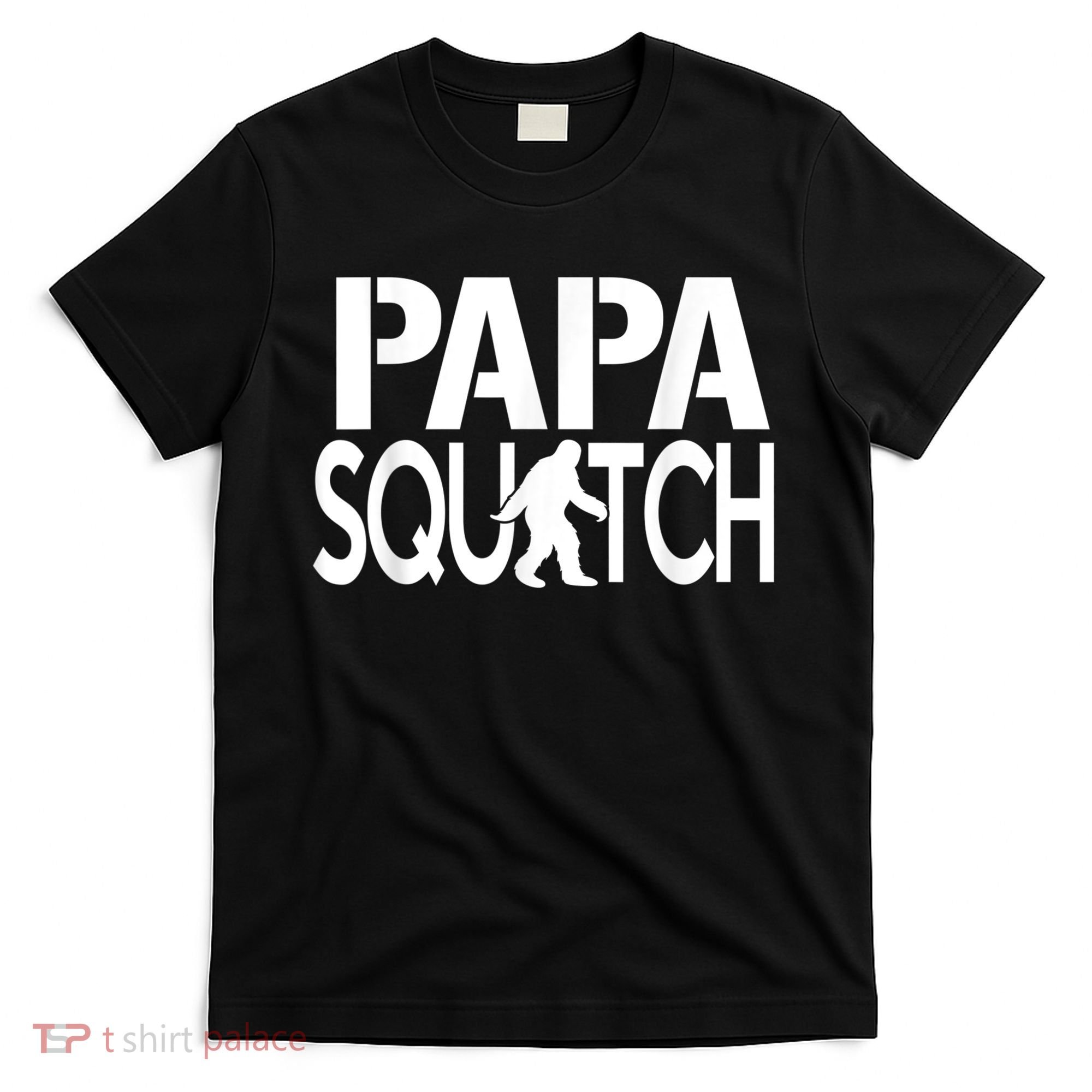 Papa Squatch Shirt Gifts For Dad Sasquatch Bigfoot T-Shirt