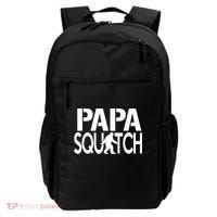 Papa Squatch Shirt Gifts For Dad Sasquatch Bigfoot Backpack thumb 0