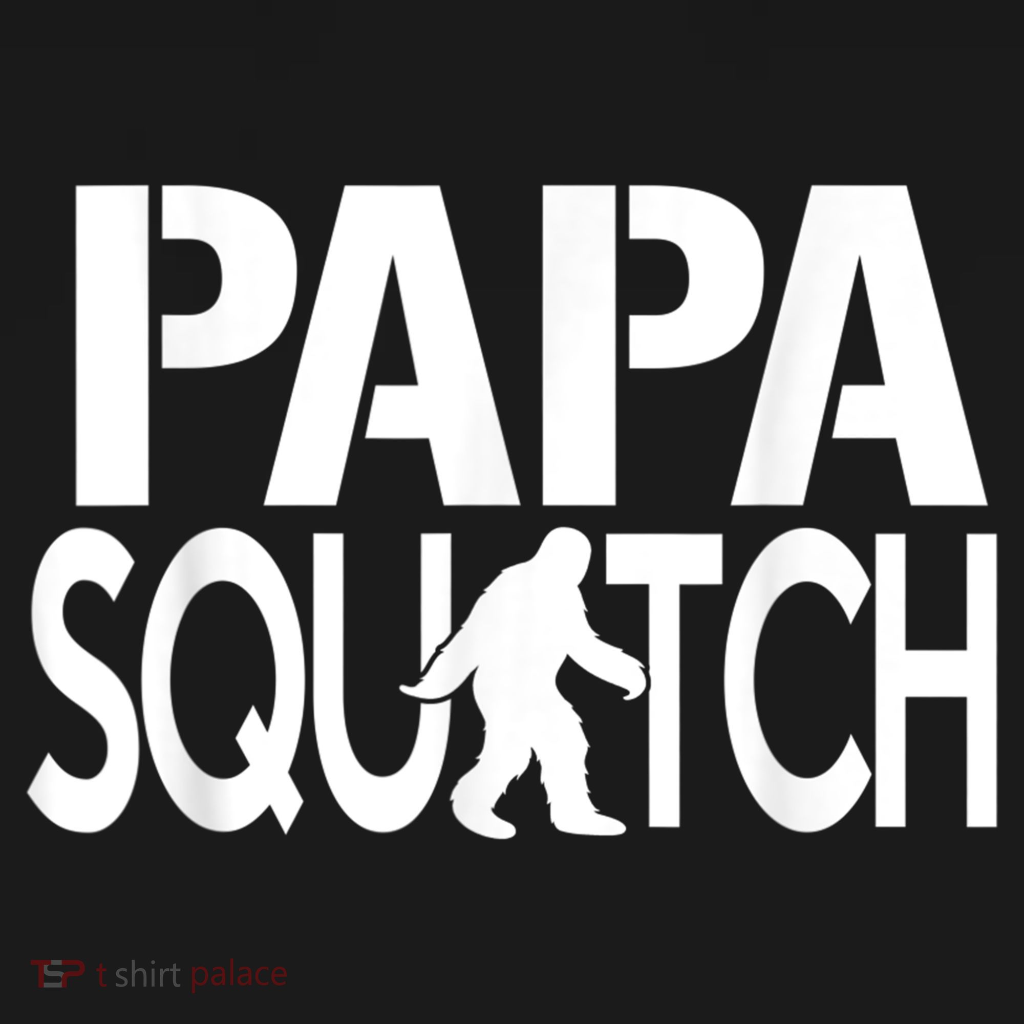 Papa Squatch Shirt Gifts For Dad Sasquatch Bigfoot Women's Hoodie