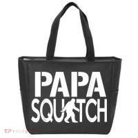 Papa Squatch Shirt Gifts For Dad Sasquatch Bigfoot Tote Bag thumb 0