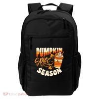 Pumpkin Spice Season Latte Coffee Fall Autumn Funny Backpack thumb 0