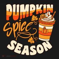Pumpkin Spice Season Latte Coffee Fall Autumn Funny Kids Sweatshirt thumb 2