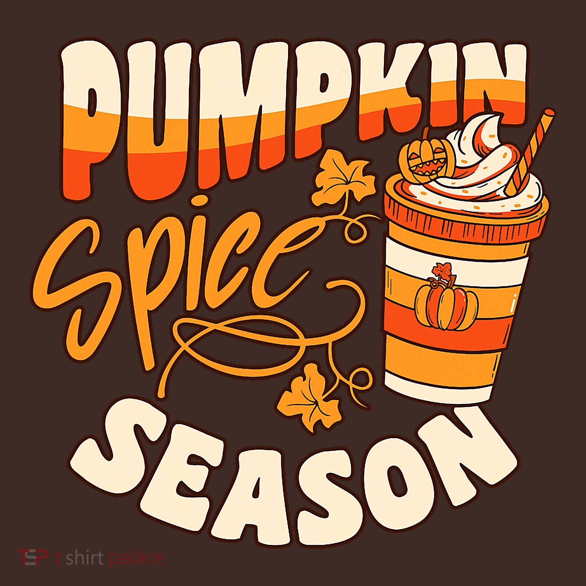 Pumpkin Spice Season Latte Coffee Fall Autumn Funny Baby Bodysuit