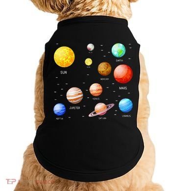 Planets Solar System Science Astronomy Space Lovers Doggie Tank