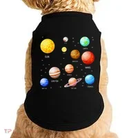 Planets Solar System Science Astronomy Space Lovers Doggie Tank thumb 0