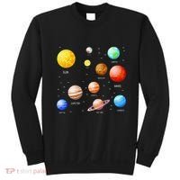 Planets Solar System Science Astronomy Space Lovers Sweatshirt thumb 0