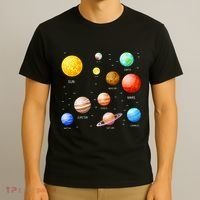 Planets Solar System Science Astronomy Space Lovers T-Shirt thumb 3