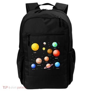 Planets Solar System Science Astronomy Space Lovers Backpack