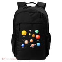 Planets Solar System Science Astronomy Space Lovers Backpack thumb 0
